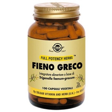 FIENO GRECO 100 Cps SOLGAR