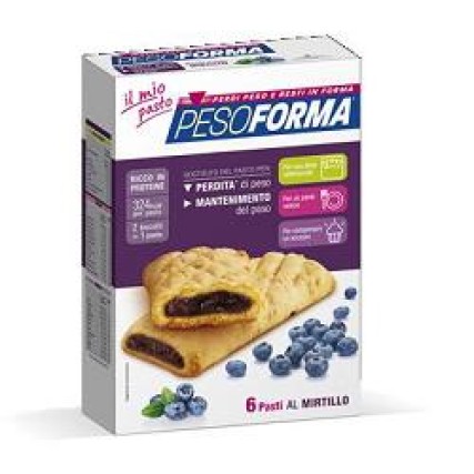 PESOFORMA BISCOTTI MIRTILLI 6 PASTI 12 BISCOTTI