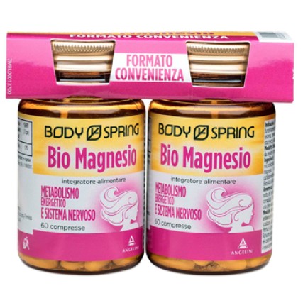 BODY SPRING BIO MAGNESIO 2x60 COMPRESSE