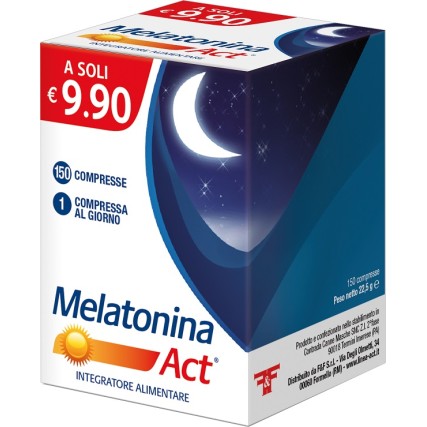 MELATONINA ACT 150 COMPRESSE 1mg