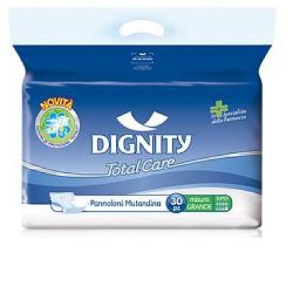 PANNOLONE PER INCONTINENZA A MUTANDINA DIGNITY ULTRA CON ALOE GRANDE 30 PEZZI