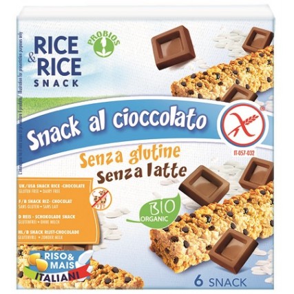 R&R Snack Riso Ciocc.6x21g