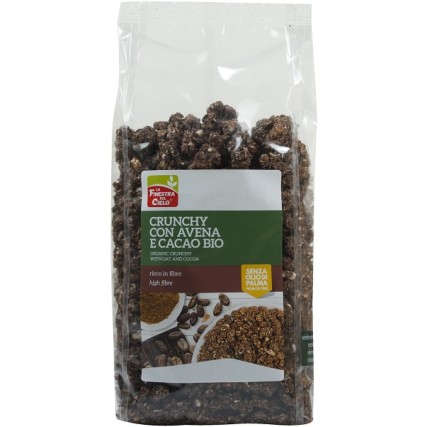 FINESTRA SUL CIELO CRUNCHY CON AVENA E CACAO BIO