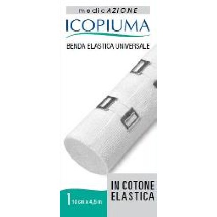 BENDA ELASTICA ICOPIUMA UNIVERSALE CM 10 X 4,5 MT 1 PEZZO