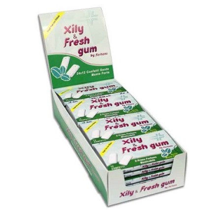 FORHANS GOMMA DA MASTICARE XYLI&FRESH GUM 12 CONFETTI MENTAFORTE