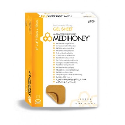 MEDIHONEY Med.Gel Sheet10x10