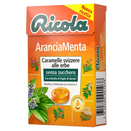 RICOLA Arancia-Menta S/Z 50g