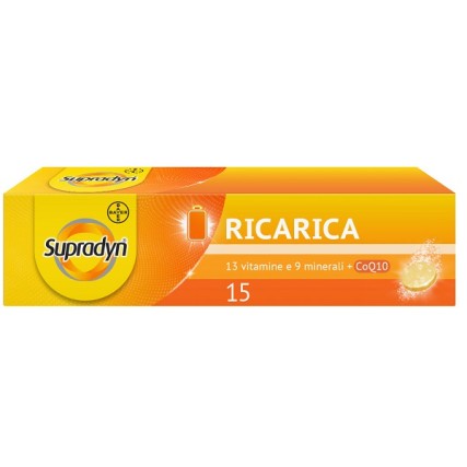 SUPRADYN RICARICA VITAMINE E MINERALI 15 COMPRESSE EFFERVESCENTI