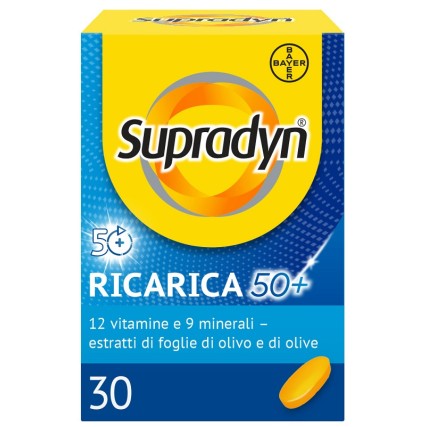 SUPRADYN RICARICA 50+ 30 COMPRESSE