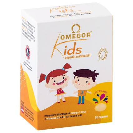 OMEGOR KIDS 60 CAOSULE MASTICABILI