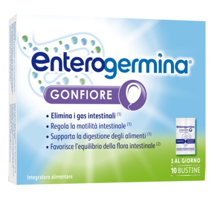 ENTEROGERMINA GONFIORE 10 BUSTINE BIPARTITE