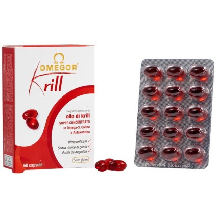 OMEGOR KRILL FUNZIONAMENTO METABOLISMO 60 CAPSULE