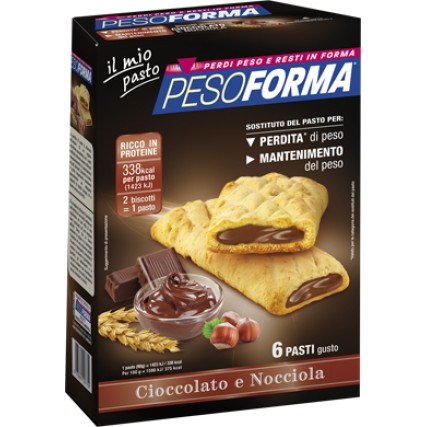 PESOFORMA BISCOTTO CIOCCOLATO E NOCCIOLA 540 G