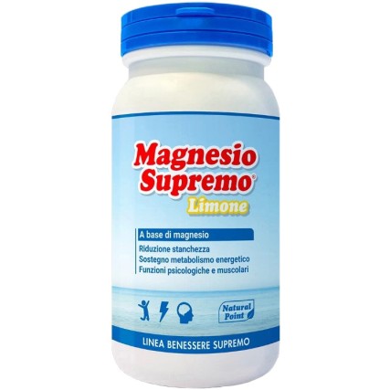 MAGNESIO SUPREMO LEMON 150 GRAMMI NATURAL POINT