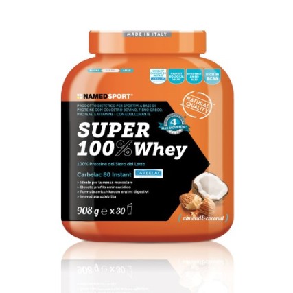 SUPER100%WHEY Coco Almond 908g