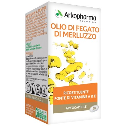 ARKOCAPSULE Olio Merluzzo60Cps