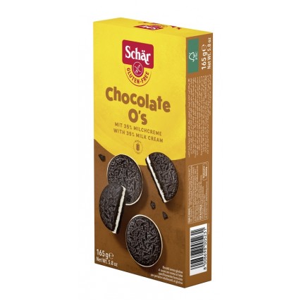 SCHAR Bisc.Chocolate O'S 165g