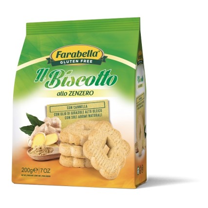 FARABELLA BISCOTTI ALLO ZENZERO 200 GRAMMI