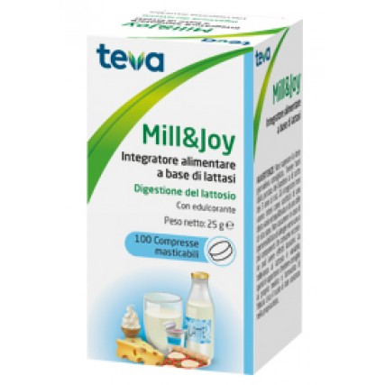 MILL&JOY 100 COMPRESSE MASTICABILI TEVA