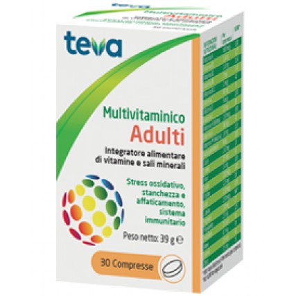 MULTIVITAMINICO ADULTI 30 COMPRESSE TEVA