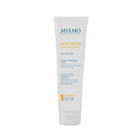 MIAMO SKIN DEFENSE ULTRA REPAIR AFTER SUN CREAM 150 ML CREMADOPOSOLE VISO-CORPO LENITIVA IDRATANTE