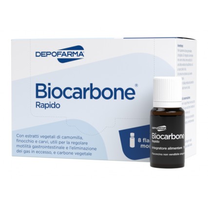 BIOCARBONE RAPIDO 8 FLACONCINI