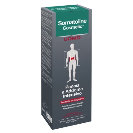 SOMATOLINE COSMETICS UOMO PANCIA/ADDOME 7 NOTTI 250 ML PROMO