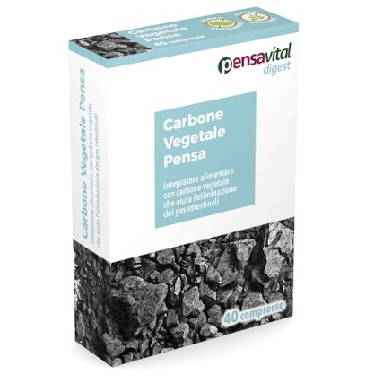 PENSA CARBONE VEGETALE 40 COMPRESSE