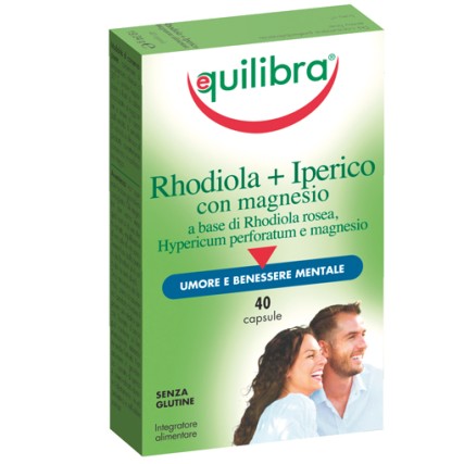 RHODIOLA + IPERICO CON MAGNESIO 40 CAPSULE