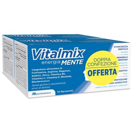 VITALMIX MENTE BIPACK 2 CONFEZIONI DA 12 FLACONCINI 