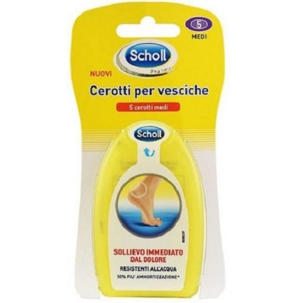 SCHOLL CEROTTI PER VESCICHE MEDIO 5 PEZZI