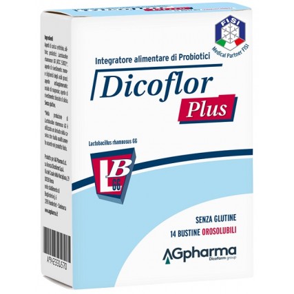 DICOFLOR PLUS 14 BUSTINE OROSOLUBILI DA 1 G NEUTRO