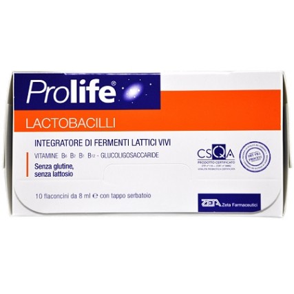 PROLIFE LACTOBACILLI 10FLACONI DA 8 ML