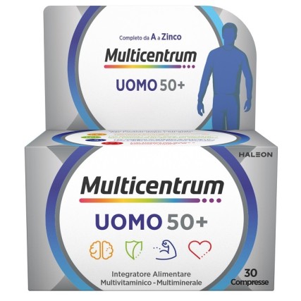 MULTICENTRUM UOMO 50+ 30 COMPRESSE