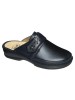 CALZATURA LAVINIA ELASTICATED+LAMINATED LEATHER W NAVY BLUE39