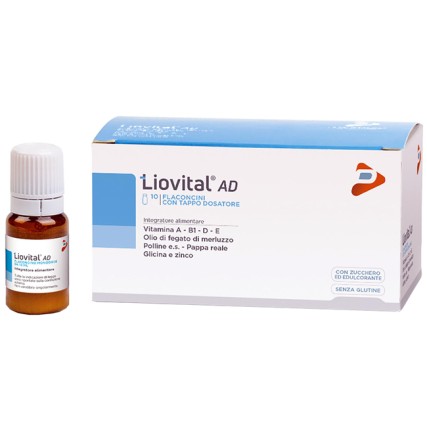 LIOVITAL ADULTI 10 FLACONI DA 10 ML