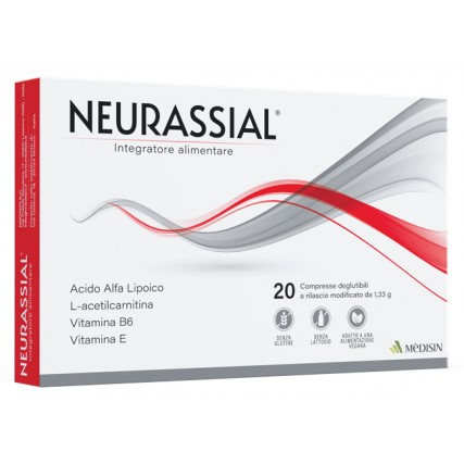 NEURASSIAL INTEGRATORE ALIMENTARE STRESS OSSIDATIVO 20 COMPRESSE