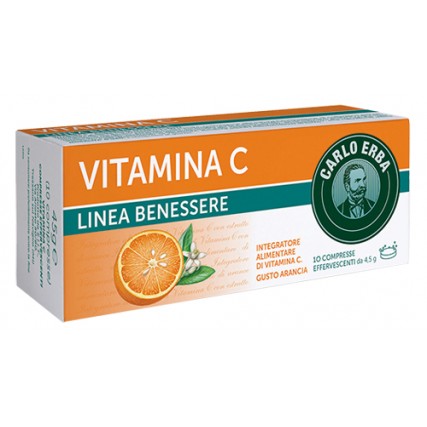 VITAMINA C 10 Cpr Eff.C.ERBA