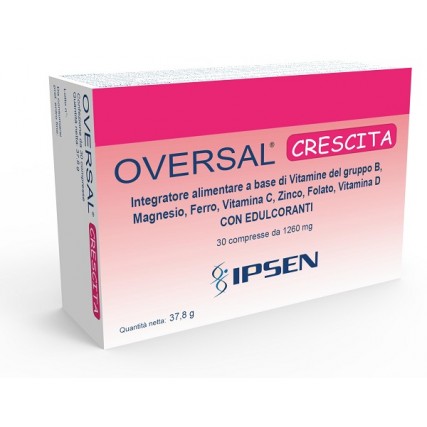 OVERSAL CRESCITA 30 COMPRESSE