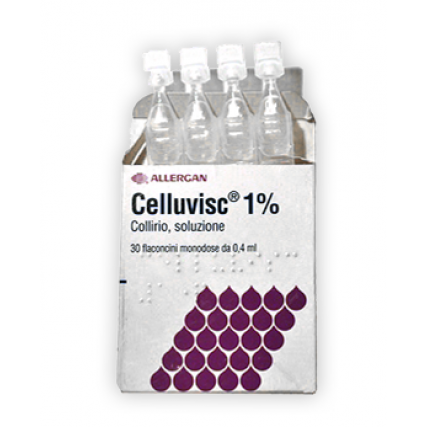 CELLUVISC*30 monod collirio 0,4 ml 10 mg/ml