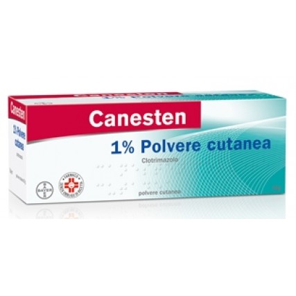 CANESTEN POLVERE CUTANEA TRATTAMENTO TOPICO 30 GRAMMI 1%