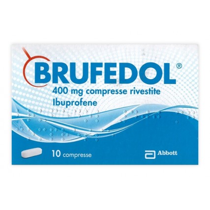 BRUFEDOL*10 cpr riv 400 mg