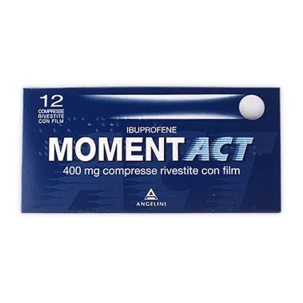 MOMENTACT 12 COMPRESSE RIVESTITE 400 mg