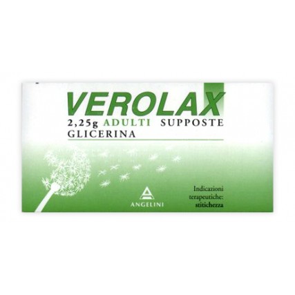 VEROLAX* ADULTI 18 SUPPOSTE 2,25 g