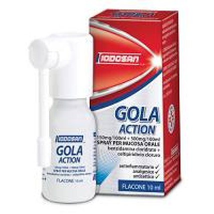 GOLA ACTION SPRAY MUCOSA ORALE 0,15% + 0,5%