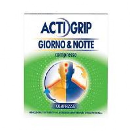 ACTIGRIP GIORNO & NOTTE 12 COMPRESSE GIORNO + 4 COMPRESSE NOTTE