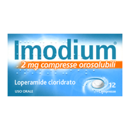 IMODIUM 12 COMPRESSE OROSOLUBILI 2 mg