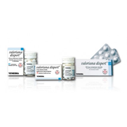 VALERIANA DISPERT 20 COMPRESSE RIVESTITE 125 mg