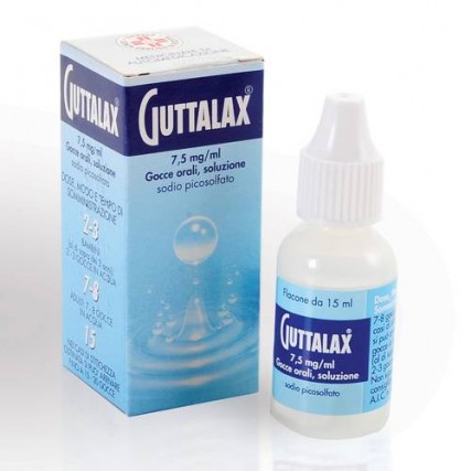 GUTTALAX GOCCE ORALI 15 ML 7,5 mg/ml