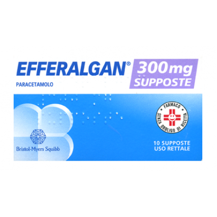 EFFERALGAN 10 SUPPOSTE 300 mg